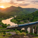 Mangala Lakshadweep Express scenic Konkan Railway route through Western Ghats