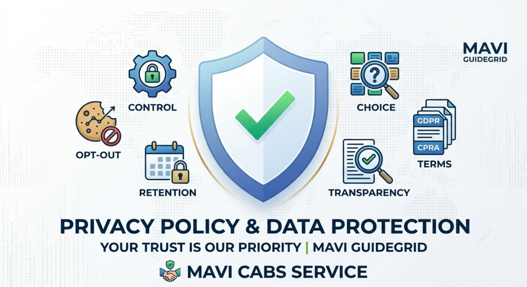 Mavi GuideGrid Privacy Policy and GDPR Data Protection Shield